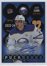 2024-25 Upper Deck Fleer Ultra Puckheads Auto Jack Quinn #PH-12