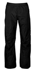 WATERPROOF WINDPROOF TROUSERS Plain Black Mens all sizes hiking fishing bottoms
