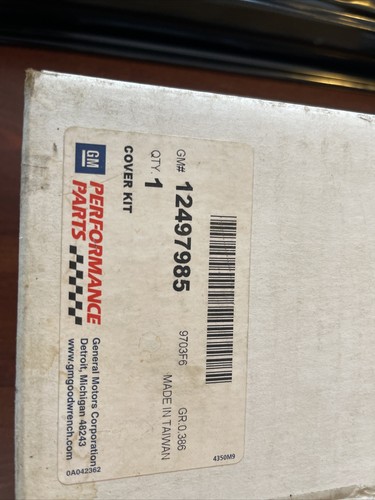 gm performance parts valve covers 12497985 - Picture 2 of 3