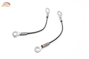 2016 - 2023 TOYOTA TACOMA TAILGATE BACK DOOR CHECK STRAP CABLE STOPPER OEM -SET-