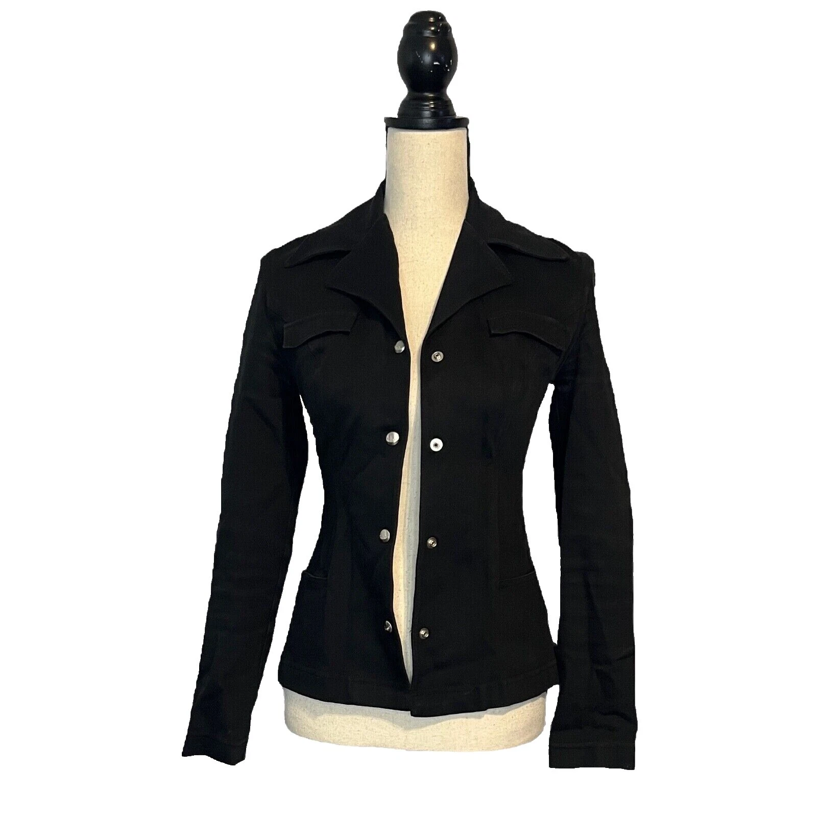 BISOU BISOU Black Coats, Jackets & Vests for Women
