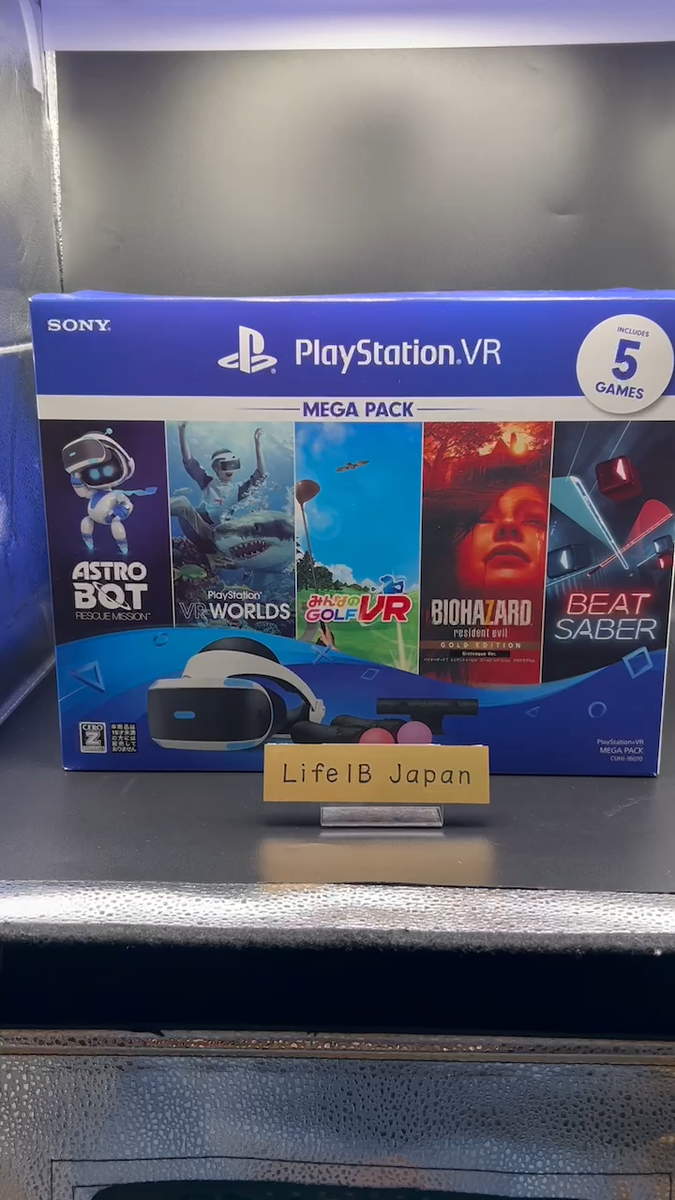 Sony PlayStation VR Mega Pack PS4 CUHJ-16010 with Camera Sony PlayStation VR Mega Pack PS4 CUHJ-16010 with Camera