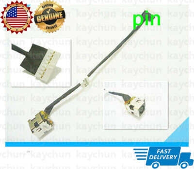 Original DC IN power jack cable for HP G72-261US G72-262NR plug in