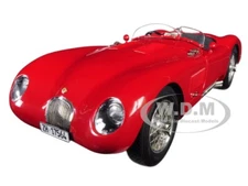 1952 JAGUAR C-TYPE XKC 023 RED LTD ED 1,000 PCS 1/18 DIECAST MODEL BY CMC 193