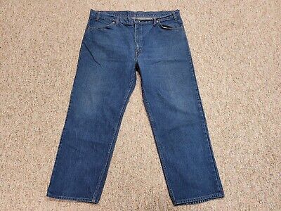 Vintage Levis 509 Jeans Mens 42x30 Blue Denim Regular Orange Vintage Levis 509 Jeans Mens 42x30 Blue Denim Regular Orange