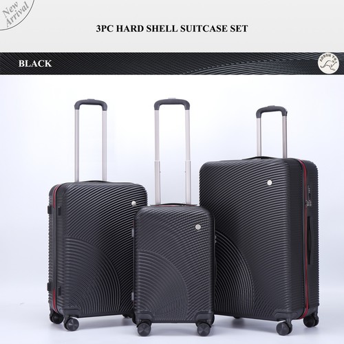 Built-in TSA lock 1-3pc Trolley Travel Luggage Suitcase set 4 Wheel lightweight - Picture 2 of 111