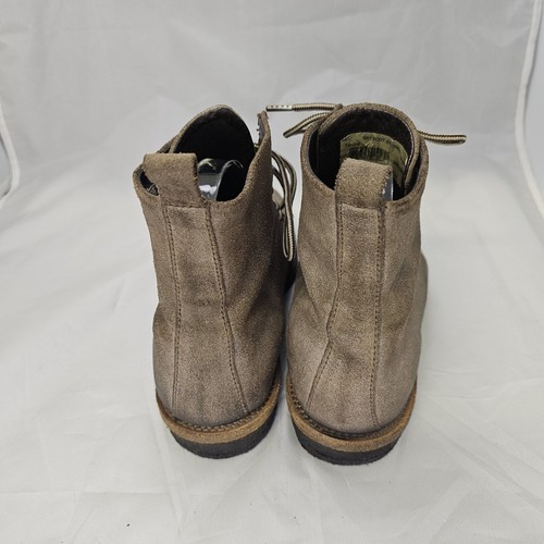 AllSaints Men’s Brown Taupe Ray Boot Size 8 Lace Up Boots Military Combat Khaki - Picture 8 of 14