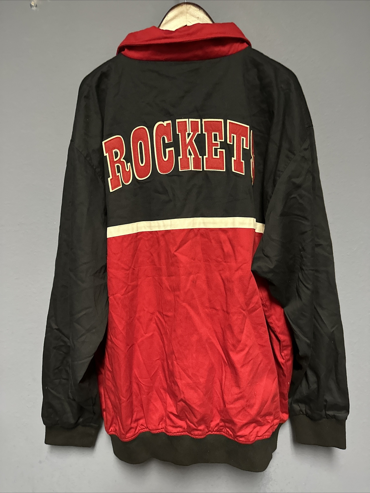 RARE STALL & DEAN CHICAGO ROCKETS AAFC FOOTBALL EXTRA BUTTONS JACKET MEN'S 5XL