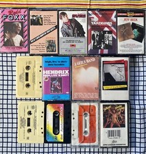 Classic Psychedelic British Rock Cassette Lot 60  s-70  s