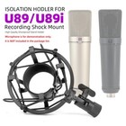 For Neumann U89i Mic Isolation Shock Mount  Microphone Stand Bracket Holder