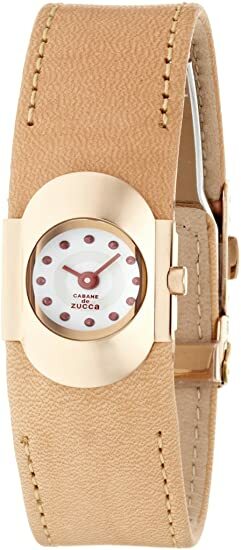 CABANE de zucca Bagel Bagels Leather Strap Ladies Watch