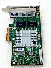 HP 593743-001 NC365T 4-PORT ETHERNET NIC CARD 593720-001, 593722-B21