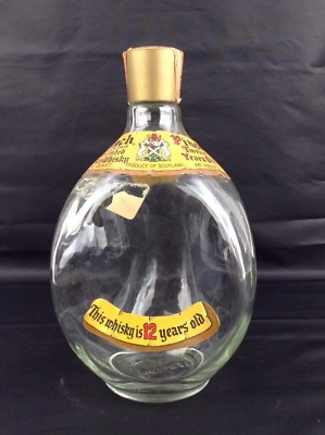 Vintage Bottle Scotch Whisky Haig & Haig Pinch 12 Year Old - Empty