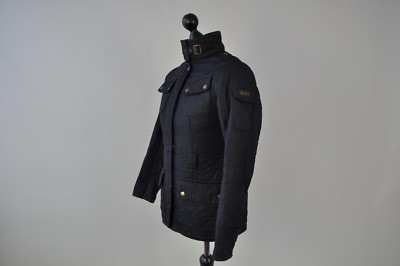 LADIES BARBOUR INTERNATIONAL TOURER POLARQUILT JACKET SIZE UK10