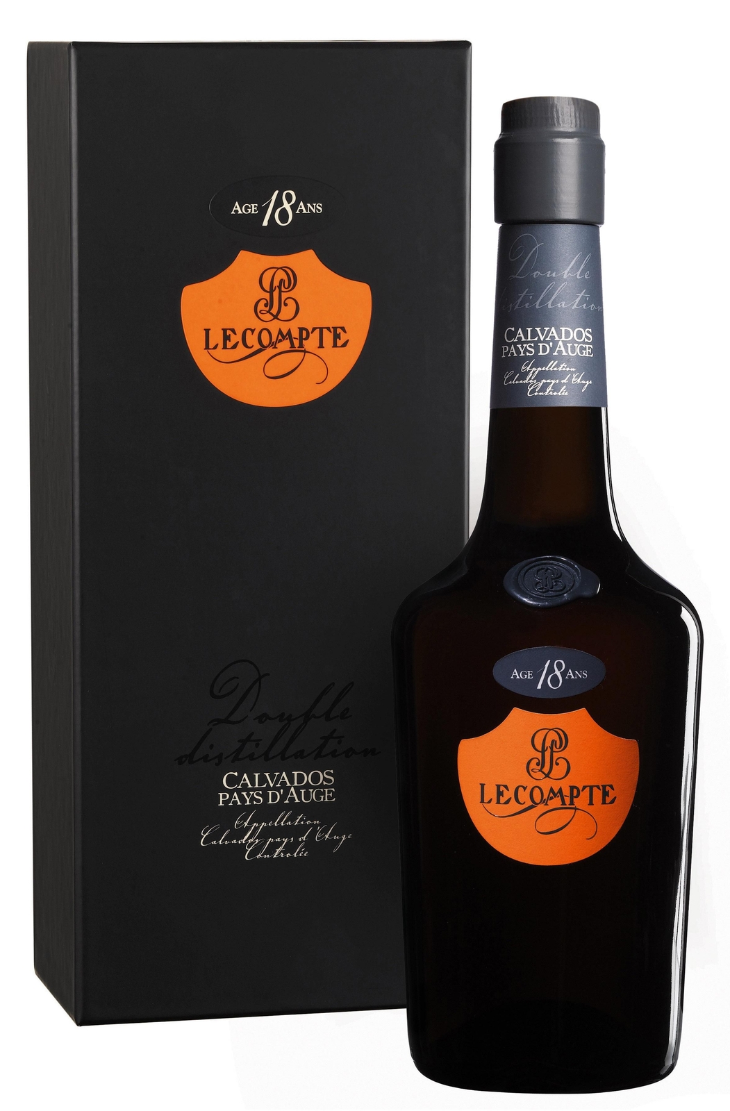 Lecompte - Calvados 18 Ans d'Age 0,70 lt. + Box