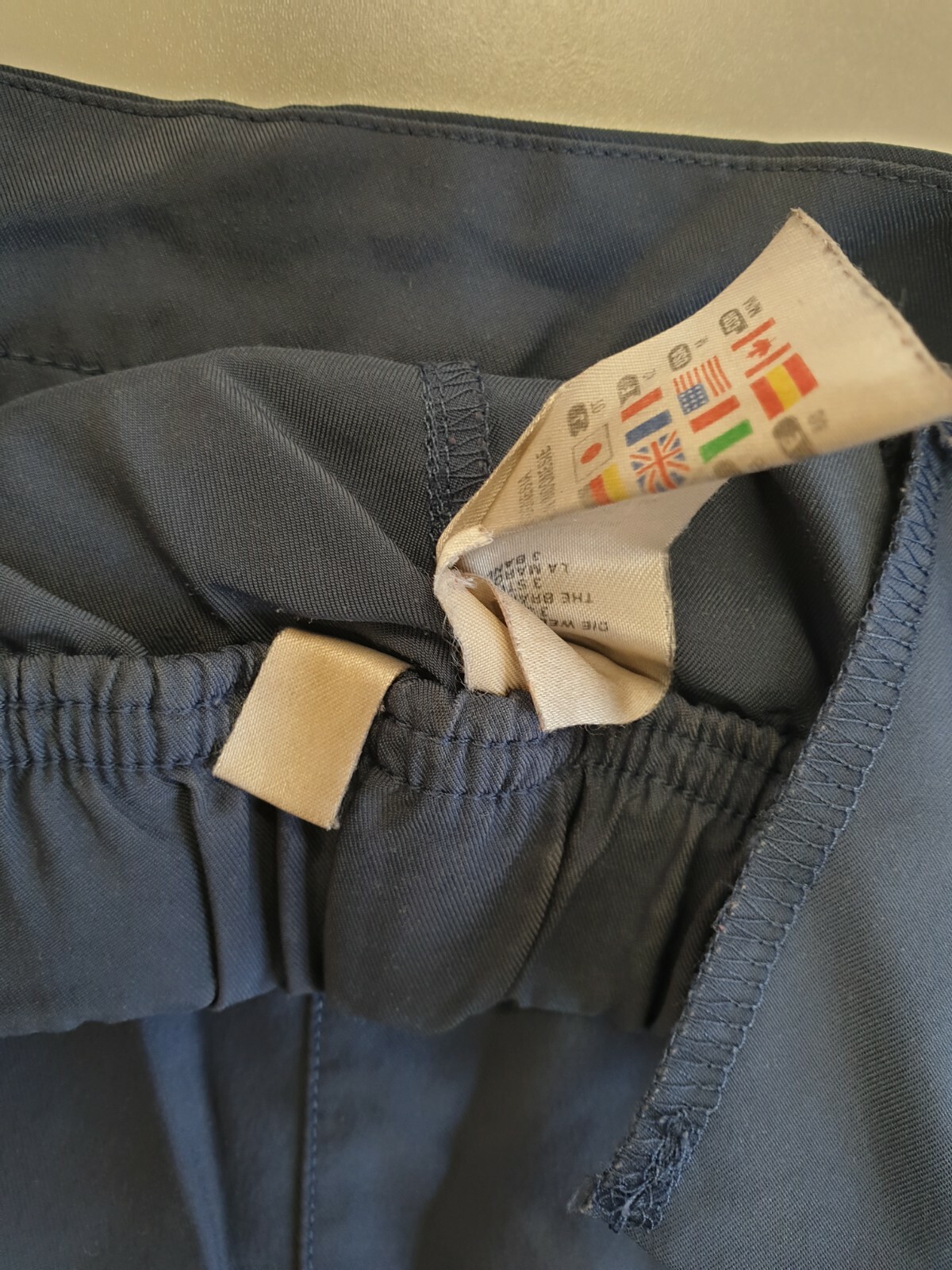 N414 WOMENS ADIDAS BLUE STRETCH TRACKSUIT BOTTOMS UK 14 W32 L30 eBay