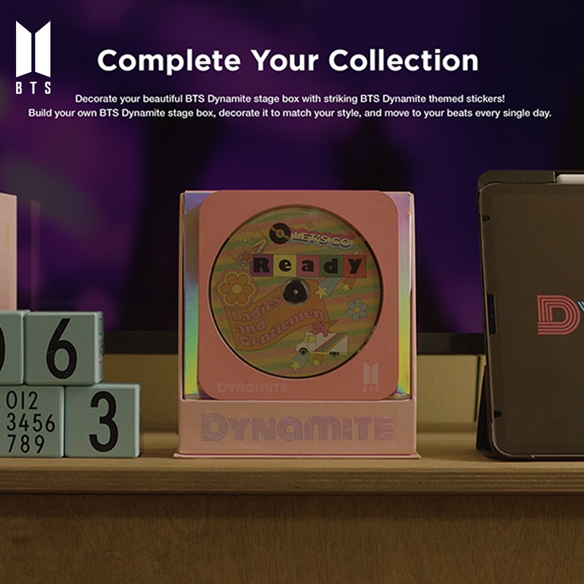 K-POP BTS Dynamite Multi OS DVD writer Pink GPM2MK10 or Purple