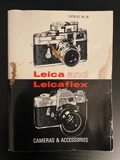 Leica Leicaflex Cameras  Accessories Catalog No. 38 1965