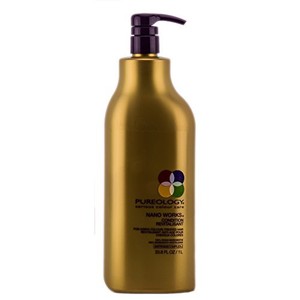 pureology nano works gold conditioner 33 8oz liter ebay pureology nano works conditioner