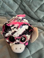 TY TEENY TYS ZOEY PINK, BLACK, WHITE - NEW WITH TAGS