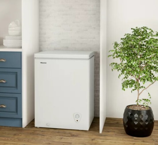 Hisense WFC050M6XWD 5 Cubic Feet Chest Freezer White for sale online eBay
