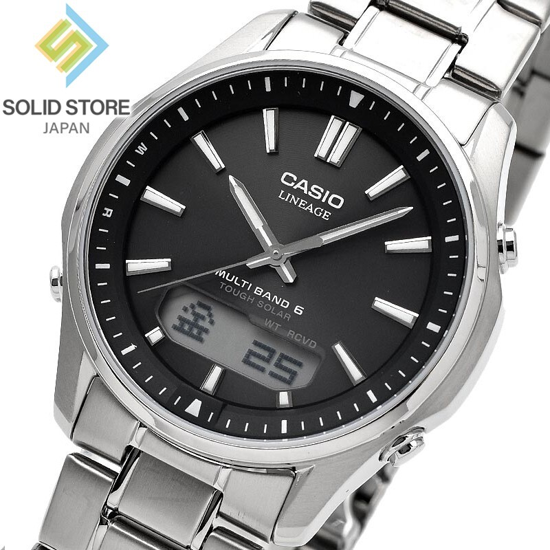 CASIO LINEAGE LCW-M100TSE-1AJF Titanium Analog Digital Radio