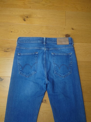 Herren Jeans Denim Blau Edwin ED-80 Slim Tapered Größe W30 L34 - Bild 11 von 18