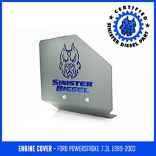 Engine Cover Sinister Diesel For 1999-2003 7.3l Powerstroke Engine Cover Sinister Diesel For 1999-2003 7.3l Powerstroke