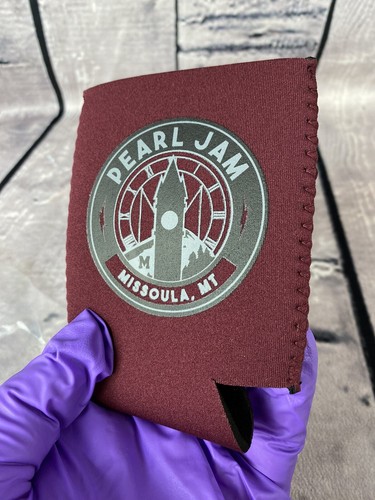 Pearl Jam Coozie Montana 2018 Drink Koozie ULTRA RARE LAST ONE (PJ1) - Picture 6 of 9
