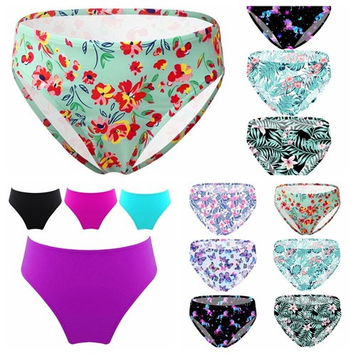Kids Girl Swim Bottoms Briefs for Beach Pool Swimming Bathing Suit Knickers - Picture 3 of 112