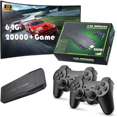 64GB Genuine Gamestick 2.4G console w/ Double Wireless Controller.
