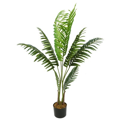 110cm Kunstpflanzen Kunstpalme im Topf Künstliche Pflanze Bäumchen Areca