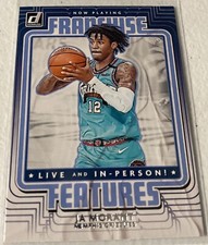 JA MORANT Franchise Features Insert Donruss Basketball 20-21. #15 Grizzlies