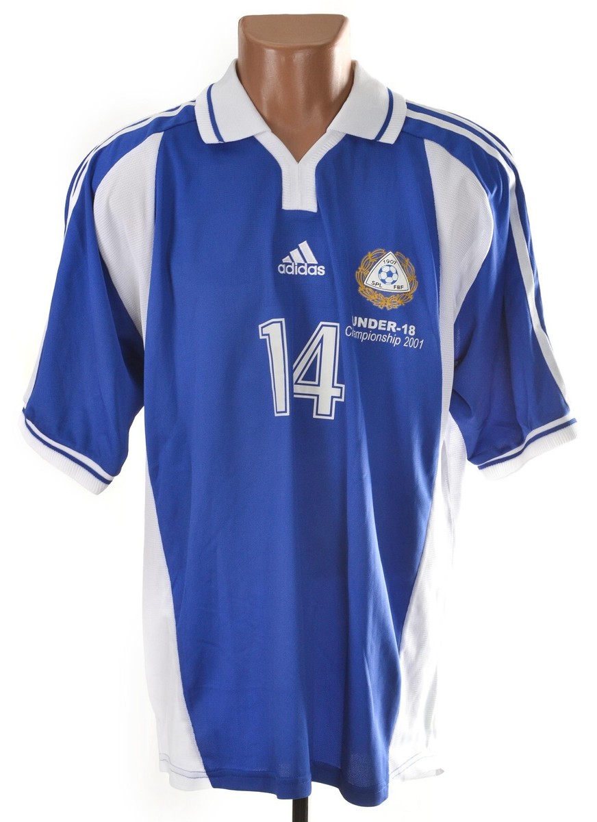 Maillot Finlande Vintage 1998 - Adidas - Porté - Avec Certificat D'authenticité