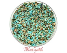 28 gm TURQUOISE Mini Chips Natural for Jewelry TM03
