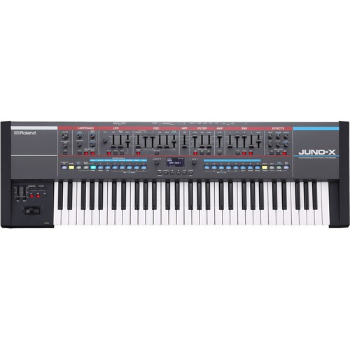 Roland JUNO-X 61-Keys Programmable Polyphonic Synthesizer - Black