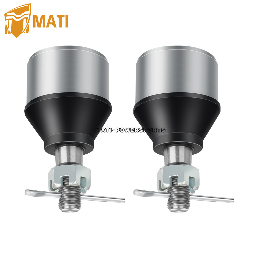 2Pcs Ball Joint Set For Polaris Sportsman & Ranger ATV/UTV - Replaces 7061158, 7061130