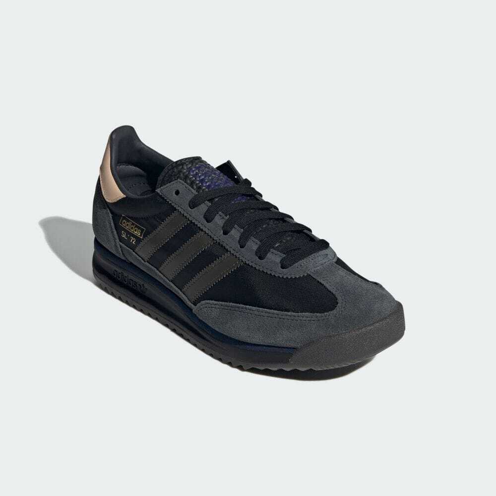 adidas Originals SL 72 RS Core Black Shadow Olive Night Indigo