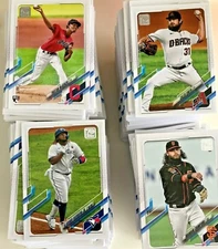 2021 Topps Baseball Cards # 1-200 - Base and Rookies - You Pick
