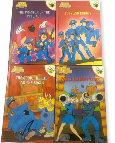 Police Academy: Animated Series - Complete Set Of 4 - Buzz Books UK - RARE | eBay Police Academy: Animated Series - Complete Set Of 4 - Buzz Books UK - RARE | eBay