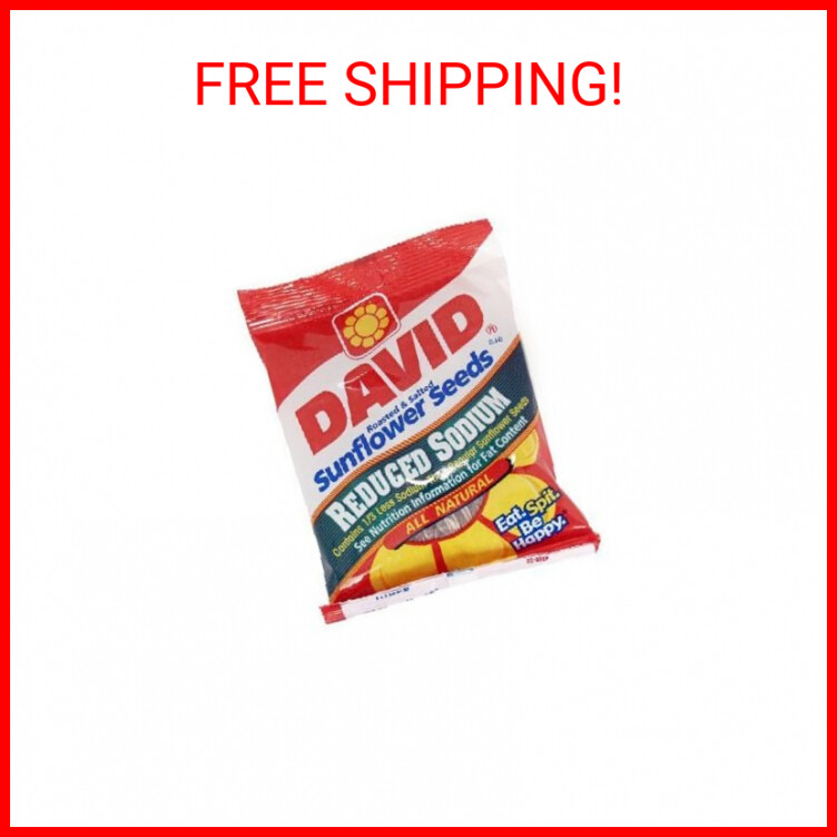 David Sunflower Jumbo Seeds Reduced Sodium 5.25 Ounce (Pack of 6) eBay