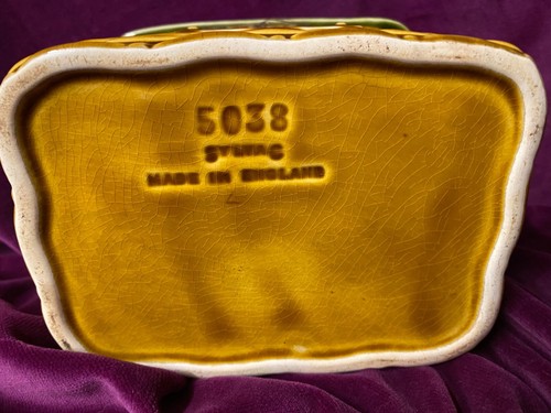 Contenitore per bustine da tè Sylvac vintage n. 5038 - Foto 5 di 6