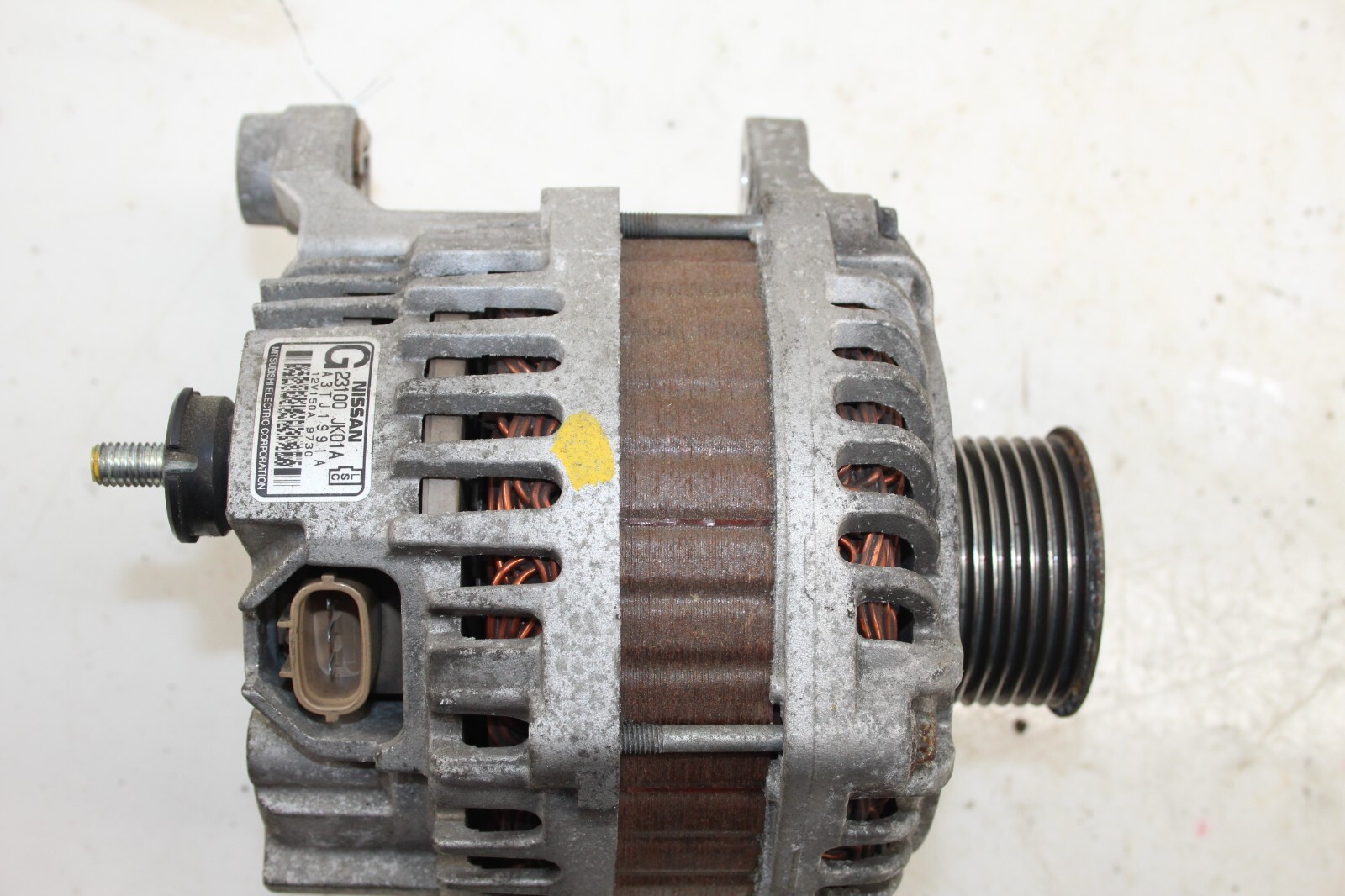 20092010 Nissan 370z Alternator Assembly 23100JK01A OEM CJ93 eBay