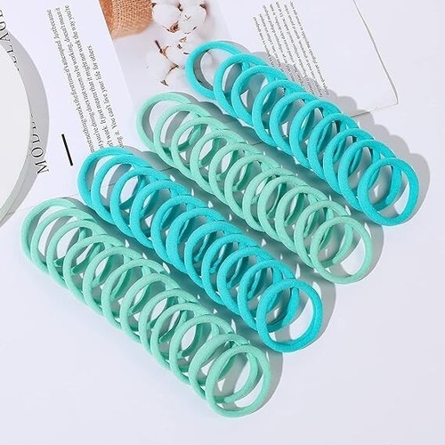 Ponytail Holders for Thick Thin Hair, Elastic Hair Ties for Women, Girls - Picture 3 of 6