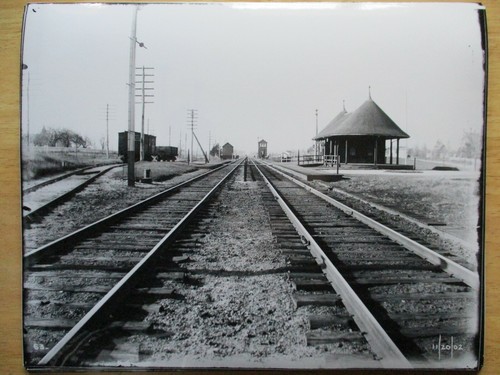 1902 Long Island Rail Road LIRR Queens Trolley 8x10" Foto *AUS GLASFOLIE*