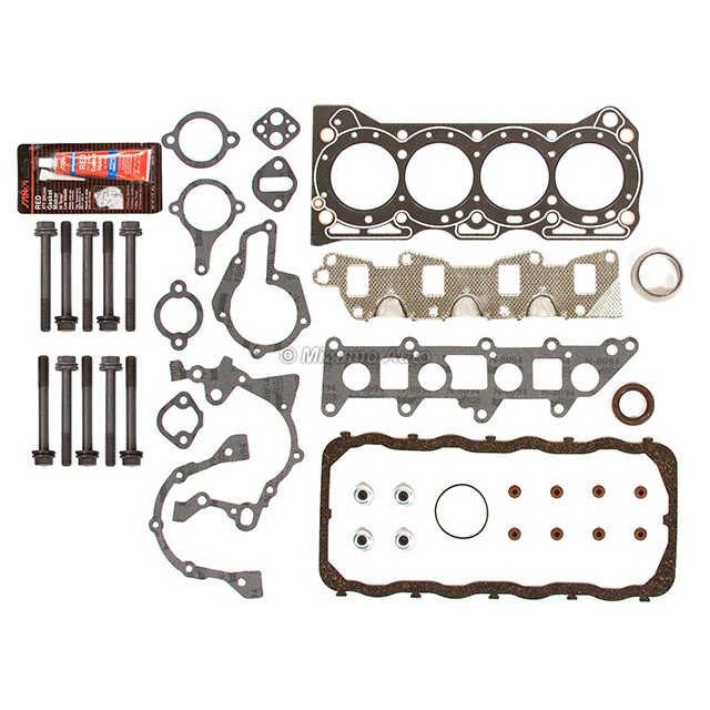 Juego de juntas de culata pernos elevadores aptos para 86-95 Suzuki Sidekick Samurai Swift 1.3 G13A Foto 3 de 4