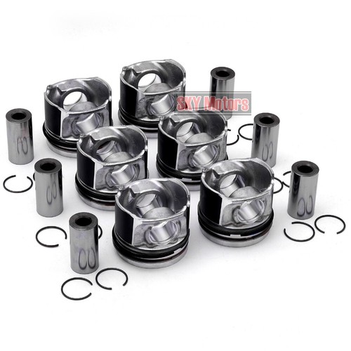 STD 6pcs Pistons With Rings Set Φ84mm for BMW E90 E91 F10 F11 N57D30 3.0 Diesel - Picture 4 of 5
