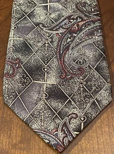 American Traditions 100% Italian Silk Men’s Neck Tie Made In Usa