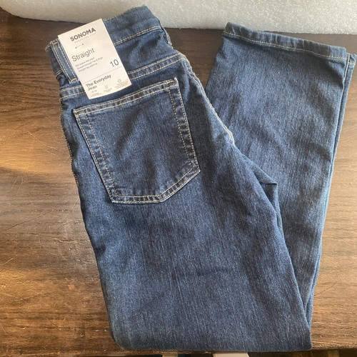Jean Slim Ajustable Sonoma – Taille 6 – Bleu Brillant Blast Pour Garçon (neuf)