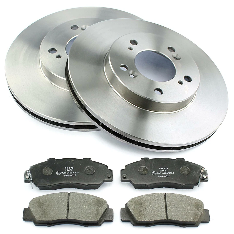 Bremsscheiben Bremsbeläge vorne 282mm für Honda CR-V I RD HR-V Prelude V Shuttle - Bild 2 von 2